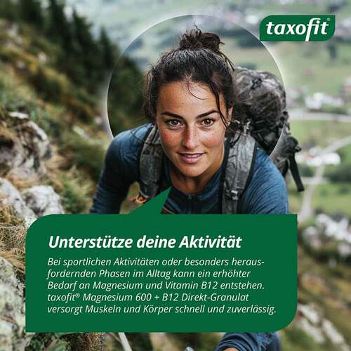 Taxofit Magnesium 600 + B12 Direkt Granulat - 5