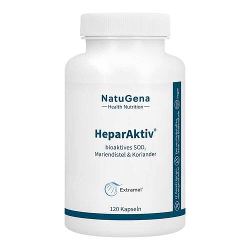 Heparaktiv Sod + Bio-Mariendistel+Bio-Koriander Kapseln  - 1