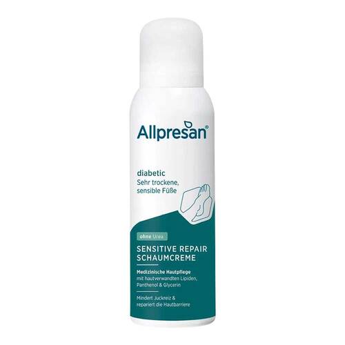 Allpresan diabetic Inten. + Repair ohne Urea Schaum- Creme  - 1