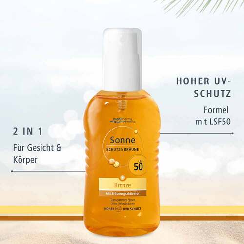Sonne Schutz &amp; Br&auml;une Spray bronze Lsf 50 - 4