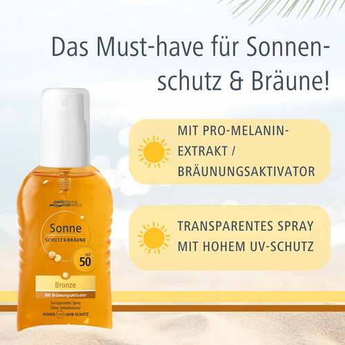 Sonne Schutz &amp; Br&auml;une Spray bronze Lsf 50 - 5