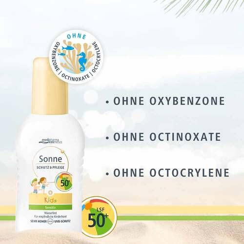 Sonne Schutz &amp; Pflege Spray Kids Lsf 50 +  - 5