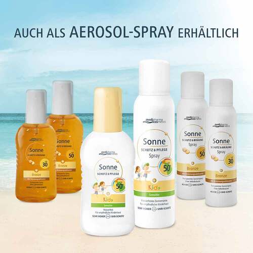 Sonne Schutz &amp; Pflege Spray Kids Lsf 50 +  - 6