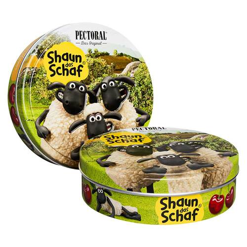 Pectoral f&uuml;r Kinder Shaun das Schaf Dose Schafe - 1