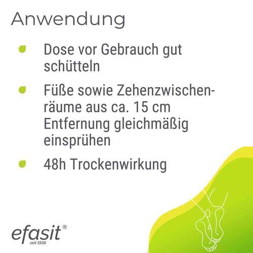 Efasit Extreme Fu&szlig; Deo Spray - 3