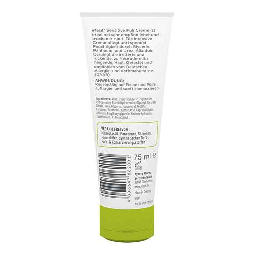 EFASIT Sensitive Fu&szlig;creme - 2