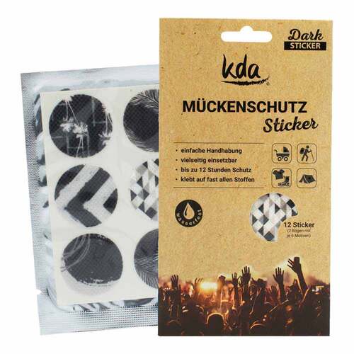 M&uuml;ckenschutz Sticker dark-Edition Kda - 1