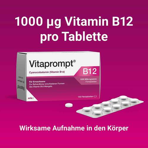 Vitaprompt 1000 Mikrogramm Filmtabletten - 3