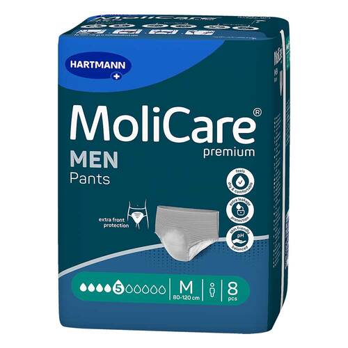MOLICARE premium MEN Pants 5 Tropfen M - 1