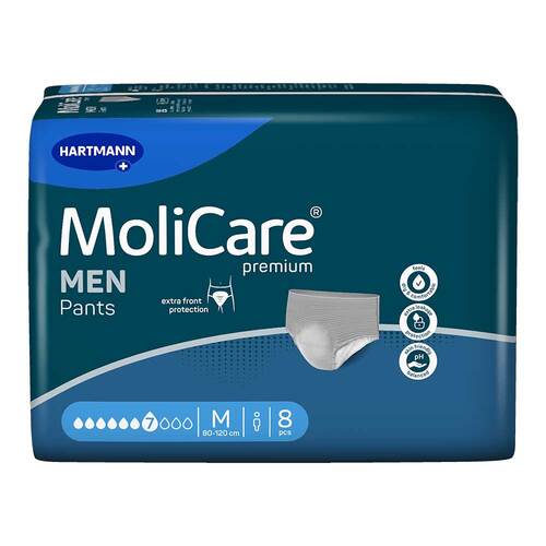 MOLICARE premium MEN Pants 7 Tropfen M - 1