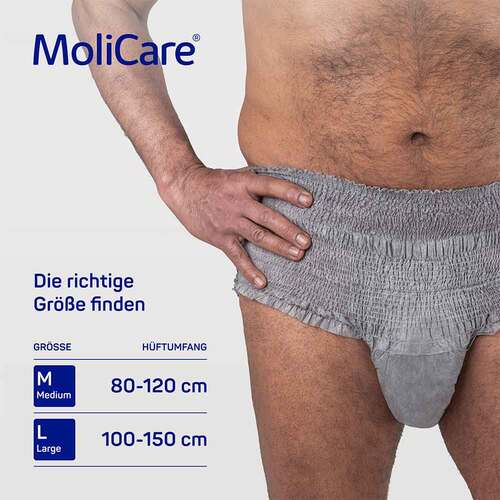 MOLICARE premium MEN Pants 7 Tropfen L - 6