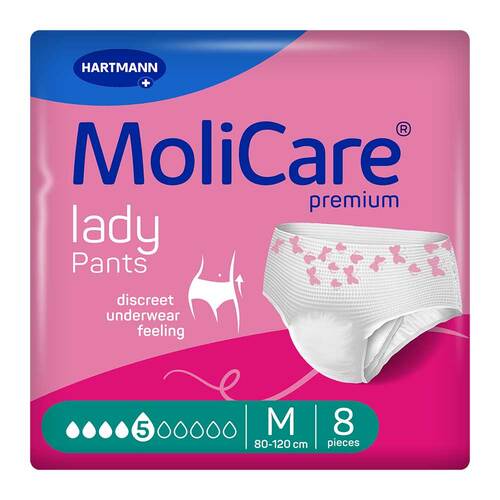 Molicare Premium lady Pants 5 Tropfen M - 1