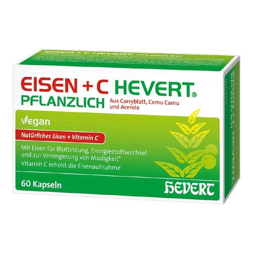Eisen + C Hevert pflanzlich Kapseln - 1