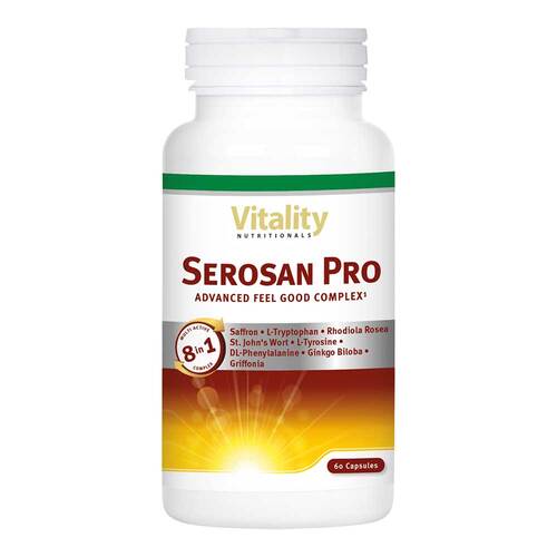 Serosan Pro L-Tryptophan + L-Tyrosin+Ginkgo Kapseln - 1