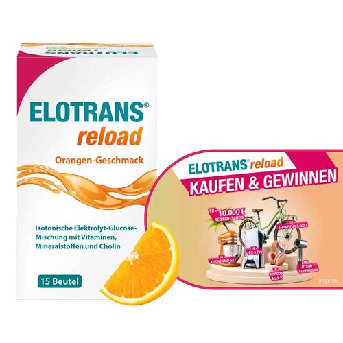 Elotrans reload Elektrolyt-Pulver mit Vitaminen Beutel  - 1