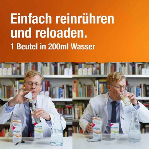 Elotrans reload Elektrolyt-Pulver mit Vitaminen Beutel  - 3