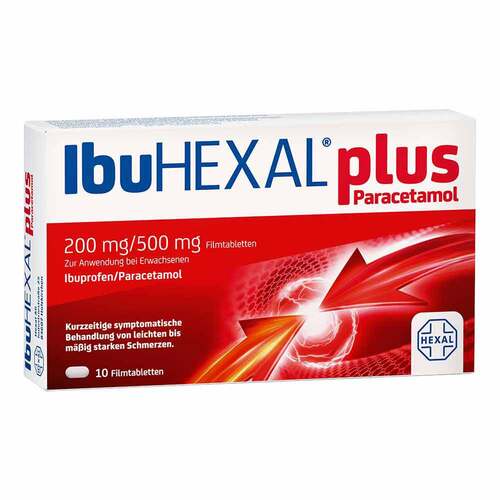 Ibuhexal plus Paracetamol 200 mg / 500 mg Filmtabletten  - 1