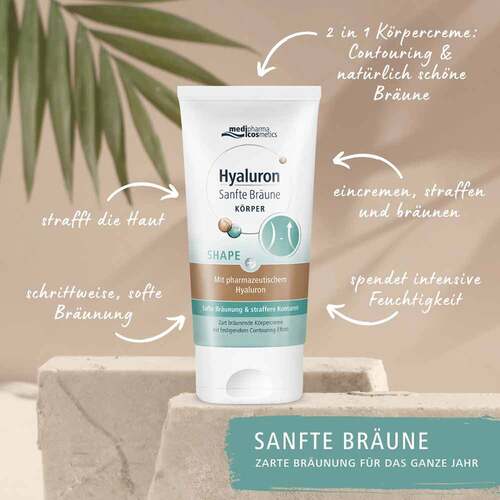 Hyaluron Sanfte Br&auml;une Shape K&ouml;rperpflege Creme - 3