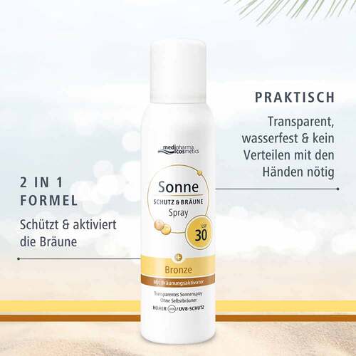Sonne Schutz &amp; Br&auml;une Spray bronze Lsf 30 - 4