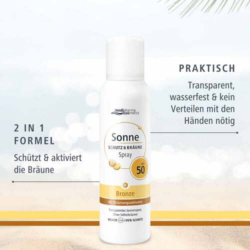 Sonne Schutz &amp; Br&auml;une Spray bronze Lsf 50 - 4