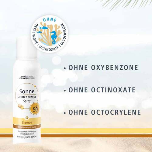 Sonne Schutz &amp; Br&auml;une Spray bronze Lsf 50 - 6