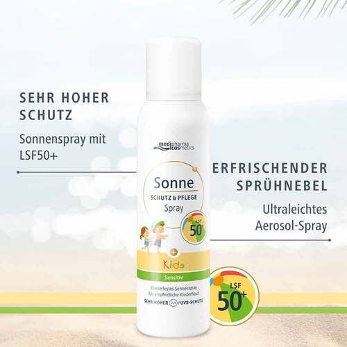 Sonne Schutz &amp; Pflege Spray Kids Lsf 50 +  - 3