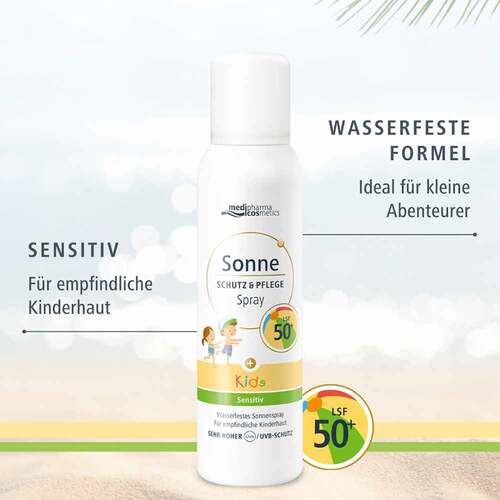 Sonne Schutz &amp; Pflege Spray Kids Lsf 50 +  - 4