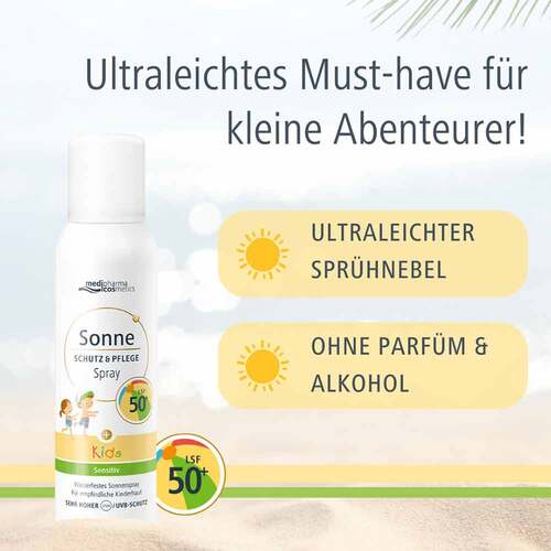 Sonne Schutz &amp; Pflege Spray Kids Lsf 50 +  - 5