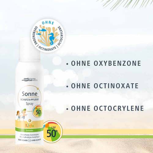 Sonne Schutz &amp; Pflege Spray Kids Lsf 50 +  - 6
