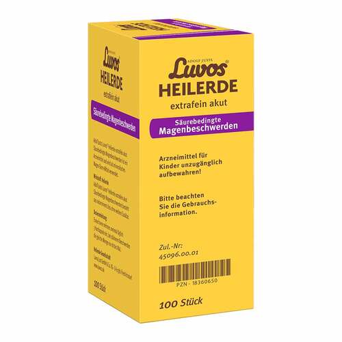 Luvos Heilerde extrafein akut S&auml;ureb.Magenbe.Kapseln  - 3