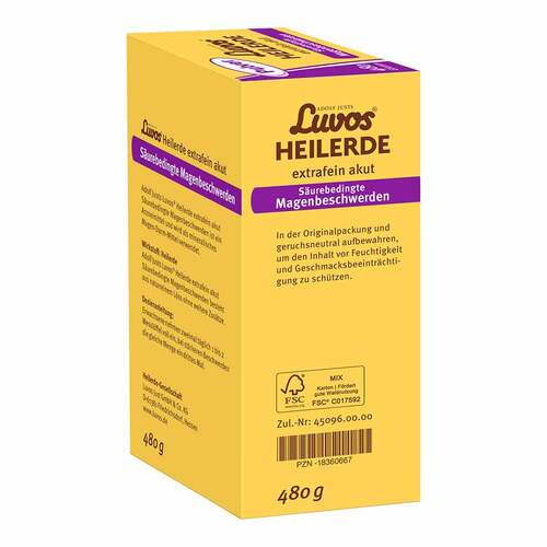 Luvos Heilerde extrafein akut S&auml;ureb.Magenbeschwarz  - 4