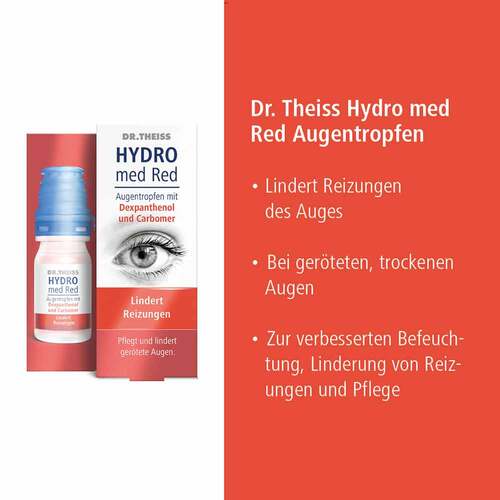 DR.THEISS Hydro med Red Augentropfen - 3