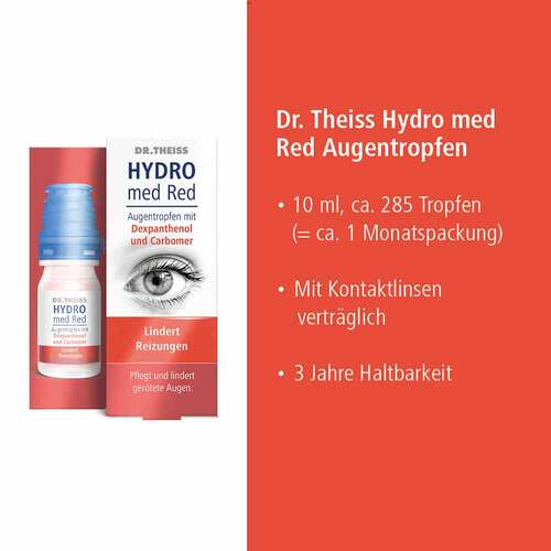 DR.THEISS Hydro med Red Augentropfen - 5