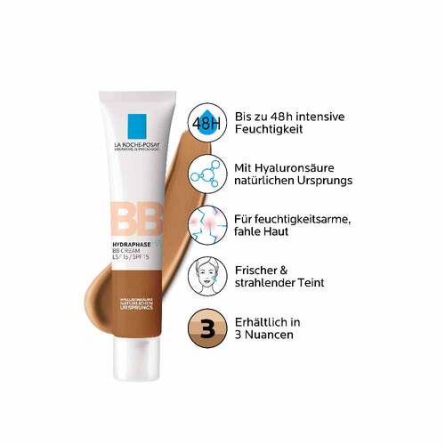 Roche-Posay Hydraphase BB Creme dunkel - 3