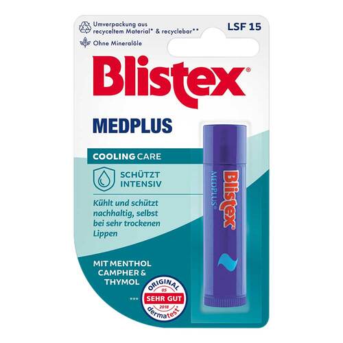 Blistex Medplus Stick ohne Mineral&ouml;l - 1