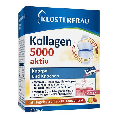 Klosterfrau Kollagen 5000 aktiv Granulat Sticks - 1