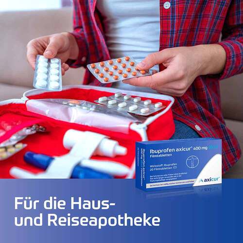 Ibuprofen axicur 400 mg akut Filmtabletten - 5