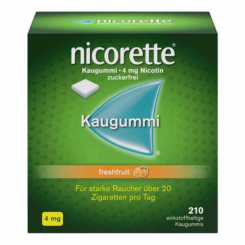 Nicorette Kaugummi 4 mg freshfruit - 1