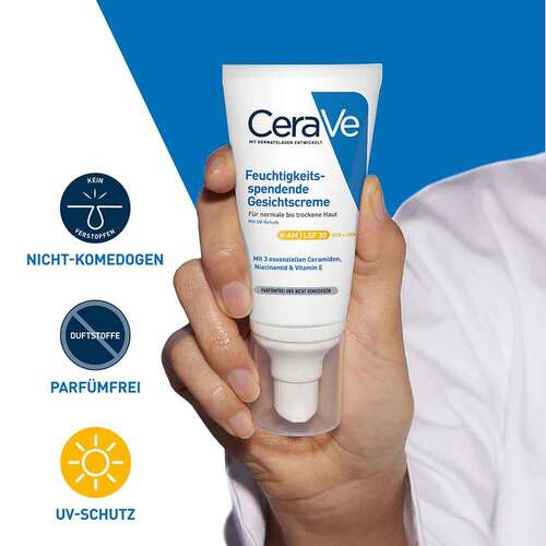 Cerave feuchtigkeitsspendende Gesichtscreme Spf 30 - 2
