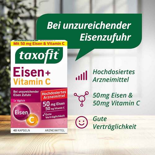 Taxofit Eisen + Vitamin C Kapseln - 2