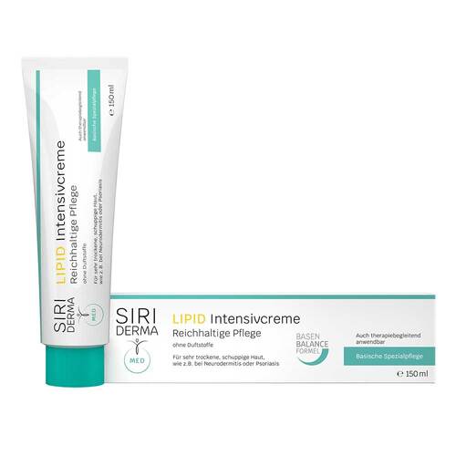 Siriderma Lipid Intensivcreme ohne Duftstoffe - 1