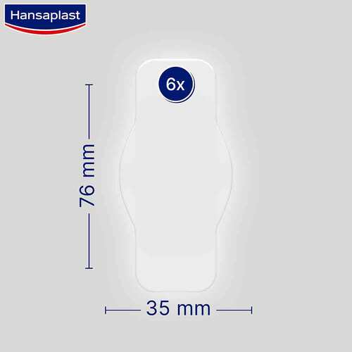 Hansaplast Zweite Haut Schutz Pflaster - 3