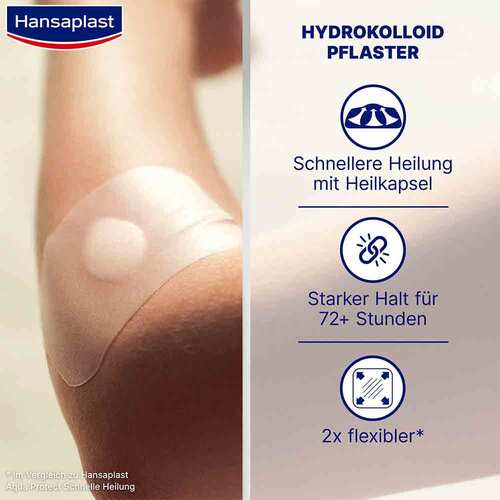 Hansaplast Zweite Haut Schutz Pflaster gro&szlig; - 2
