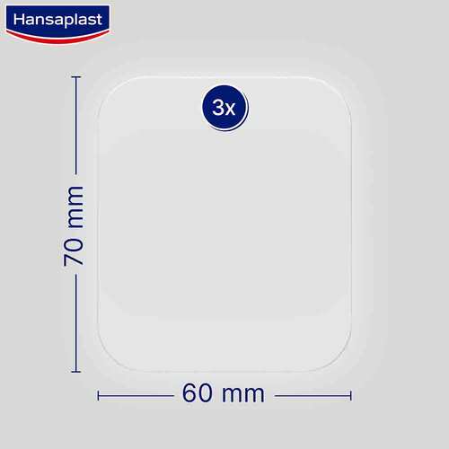 Hansaplast Zweite Haut Schutz Pflaster gro&szlig; - 3