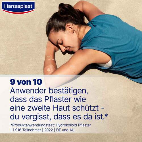 Hansaplast Zweite Haut Schutz Pflaster gro&szlig; - 9