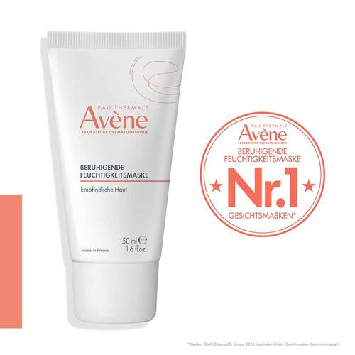 Avene beruhigende Feuchtigkeitsmaske - 6
