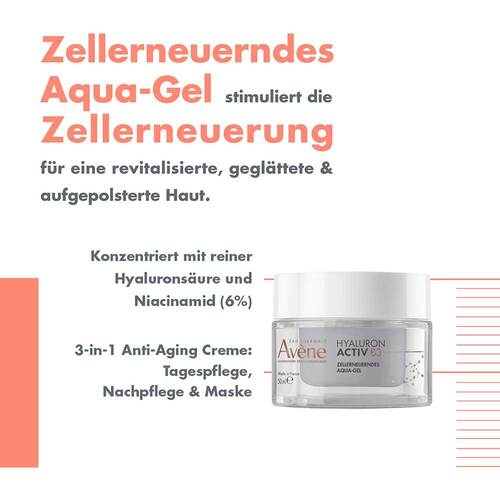 Avene Hyaluron Activ B3 zellerneuerndes Aqua-Gel - 3