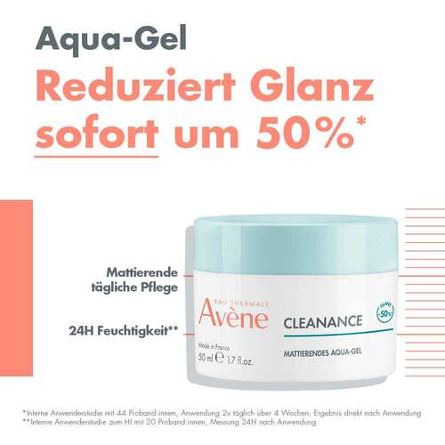 Avene Cleanance mattierendes Aqua-Gel - 3