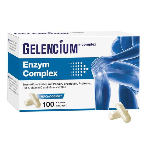 Gelencium Enzym Complex hochdos.mit Bromelain Kapseln  - 1