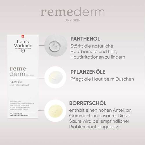 Widmer Remederm dry Skin Bade&ouml;l l.P. - 5